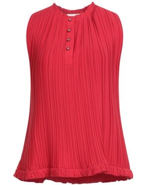 Lanvin Top Polyester - Red
