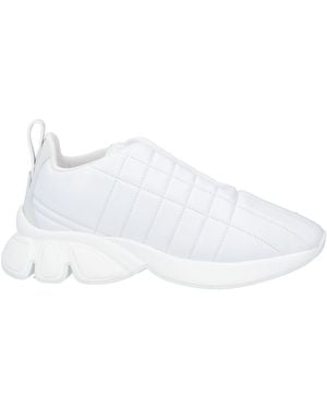 Burberry Quilted Leather Sneaker - White