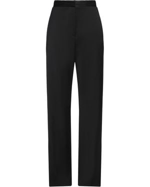 Semicouture Trousers Polyester, Virgin Wool, Elastane - Black