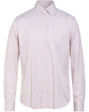 Robert Friedman Burgundy Shirt Cotton - Pink