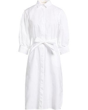 Le Sarte Pettegole Midi Dress - White