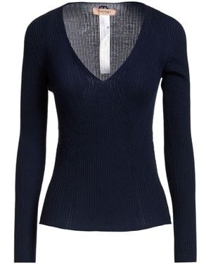 Twinset Pullover - Azul