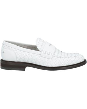 Doucal's Loafers Leather - White