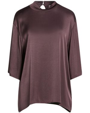 Manila Grace Top Viscose, Elastane - Purple