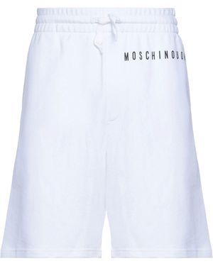 Moschino Shorts E Bermuda - Bianco