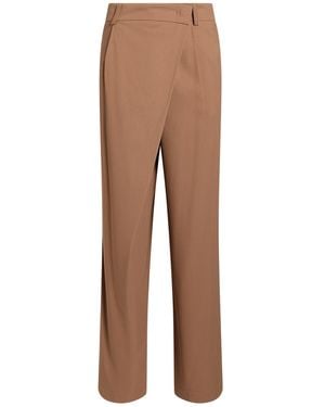 Carla G Trousers Acetate, Viscose, Elastane - Brown