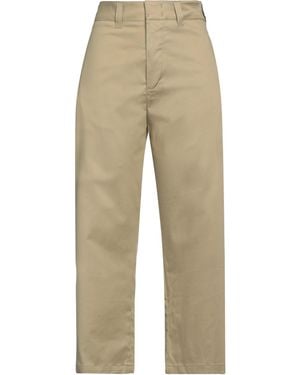 Department 5 Trousers Cotton, Elastane - Natural