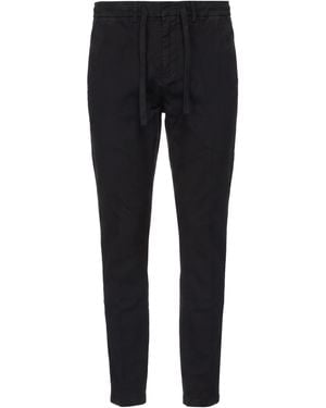 Harmont & Blaine Trousers Cotton, Tencel, Polyester, Viscose, Elastane - Black