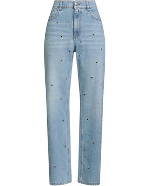 THE BIG WHITE BLUE Jeans Cotton, Polyester - Blue