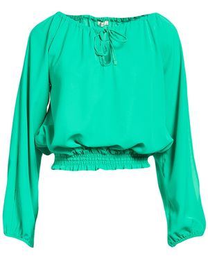 Fracomina Top Polyamide - Green