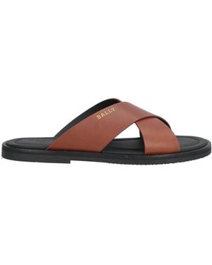 Bally Sandals Leather - Brown