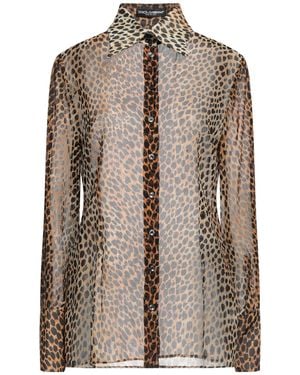 Dolce & Gabbana Camisa - Marrón