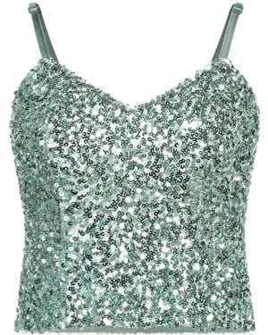 Moschino Top Polyester, Elastane - Blue