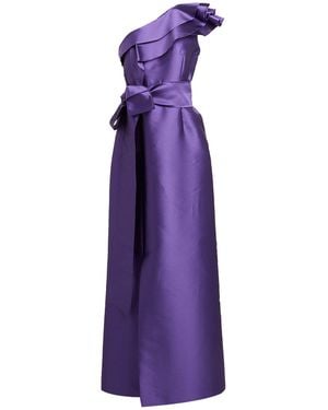 Alberta Ferretti Maxi Dress - Purple
