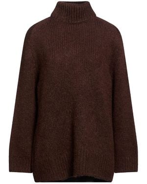 Dorothee Schumacher Turtleneck Wool, Polyamide, Alpaca Wool - Brown