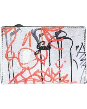 Gabs Wallet Calfskin - White