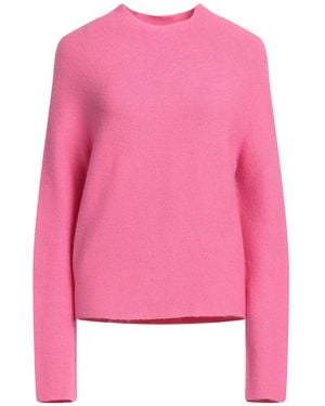 MO-MOI Fuchsia Sweater Viscose, Pbt - Pink