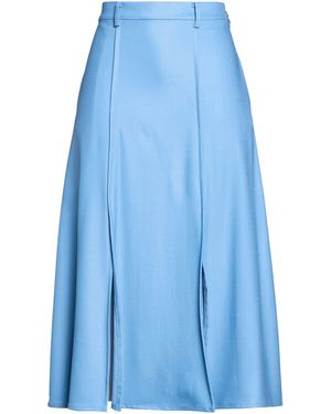 Crida Milano Midi Skirts - Blue