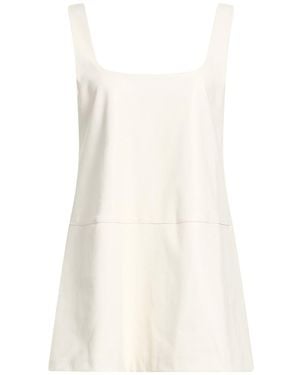 ViCOLO Mini Dress Polyester, Polyurethane - White