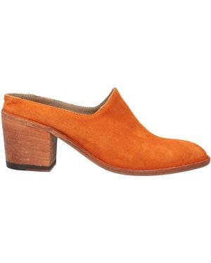 Pantanetti Mules & Clogs - Orange