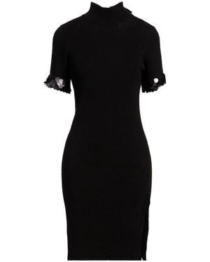 Haveone Mini Dress Acrylic, Wool, Viscose, Polyamide, Polyester - Black