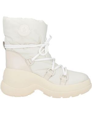 Moncler Ankle Boots Synthetic Material, Leather - Natural