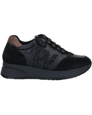 Melluso Walk Sneakers Soft Leather - Black