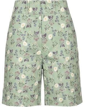 Berwich Shorts & Bermuda Shorts Cotton, Elastane - Green