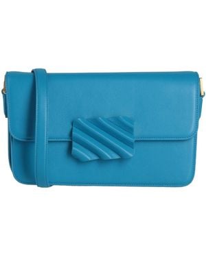 Mlouye Cross-Body Bag Leather - Blue