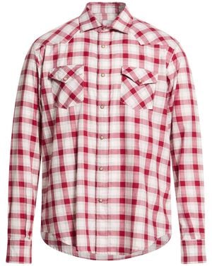 Eleventy Shirt Cotton - Red