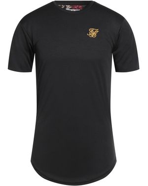 SIKSILK T-Shirt Polyester - Black
