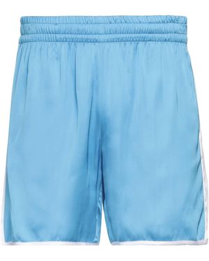 BLUE SKY INN Shorts & Bermuda Shorts Viscose - Blue