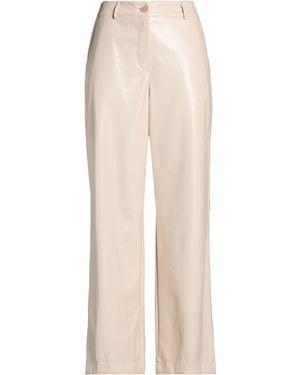 Haveone Cream Pants Polyurethane - White