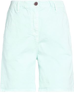 Please Sky Shorts & Bermuda Shorts Cotton, Elastane - Blue