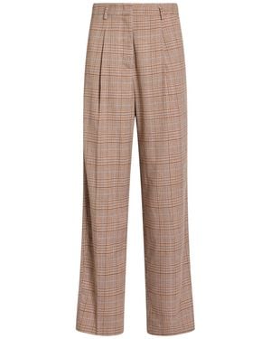 Liu Jo Pants Polyester, Viscose, Metallic Fiber, Elastane - Natural
