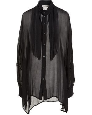 Nostrasantissima Shirt Viscose, Silk - Black