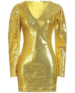 Suoli Mini Dress Polyester - Yellow