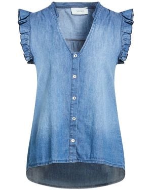 ViCOLO Denim Shirt Cotton - Blue