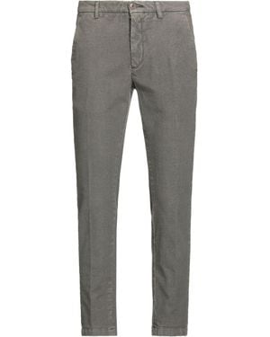 40weft Taupe Pants Cotton, Elastane - Gray
