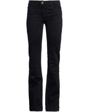 SIMONA CORSELLINI Jeans Cotton, Elastomultiester, Elastane - Blue
