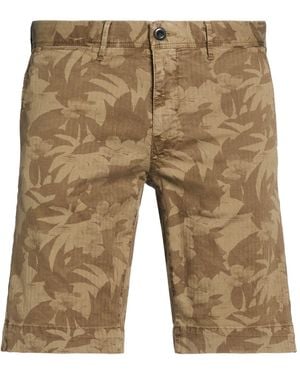 Incotex Slacks By Slowear Military Shorts & Bermuda Shorts Cotton, Elastane - Natural