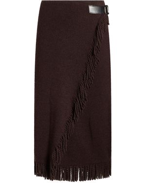 ViCOLO Midi Skirt - Brown