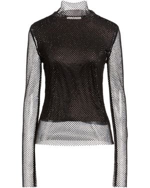 Sportmax Top Polyester, Elastane - Black