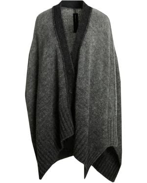 Isabel Benenato Cardigan Mohair Wool, Wool, Polyamide, Elastane - Black