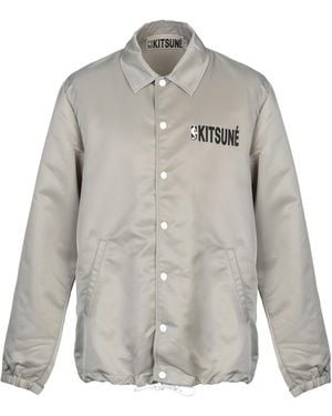 Maison Kitsuné X Nba Jacket Nylon - Grey