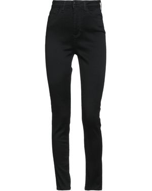Guess Trousers Cotton, Polyamide, Viscose, Elastane - Black