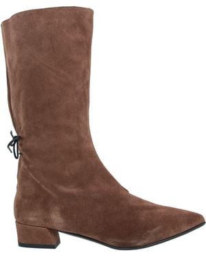 Fabio Rusconi Khaki Boot Soft Leather - Brown