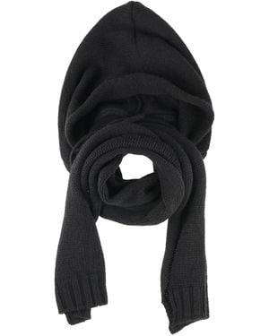 Daniele Alessandrini Scarf Acrylic, Wool - Black