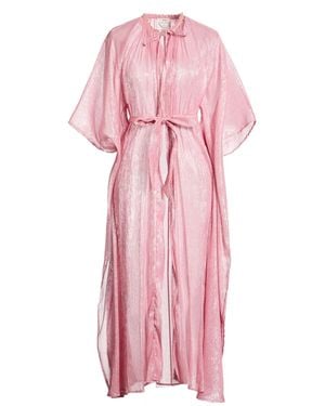 forte_forte Overcoats & Trench Coats - Pink