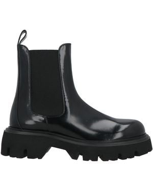 MSGM Ankle Boots Leather - Black